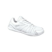 CHASSE Chassé Surge Cheerleading Sneaker - White Low Profile Cheer Shoe - Women and Child Sizes Available (White, 11H)