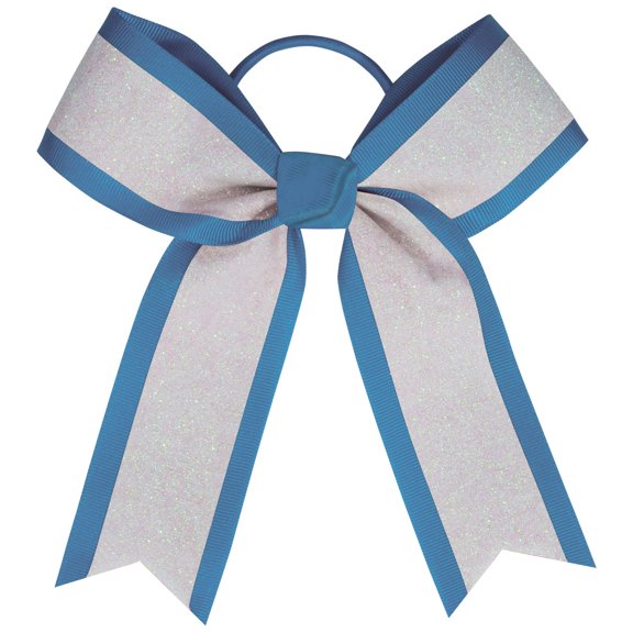 Chassé White Glitter Hair Bow - Gwh/Col