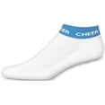 thumbnail image 1 of Chassé Women's In-Stock Low Anklet With Cheer Stripe Socks - Columbia Blue Adult, 1 of 1