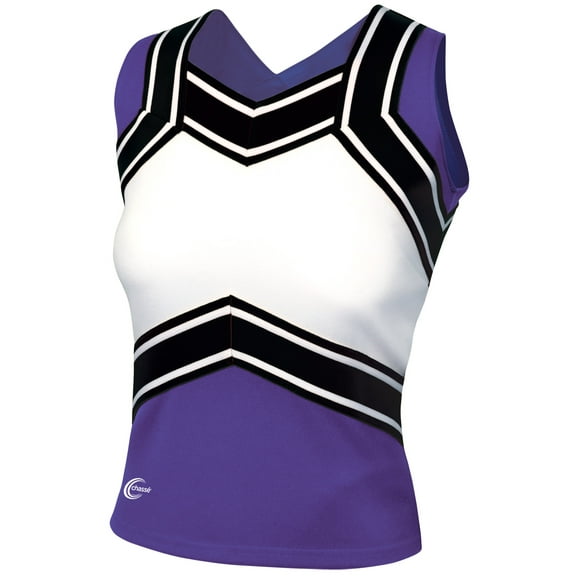 Chassé Womens' Blaze Shell Top Purple/White/Black Adult Large