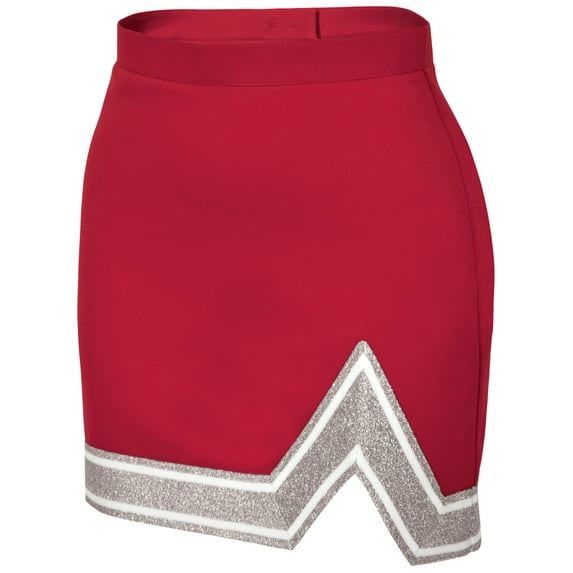 Chassé Womens' Blaze Skirt Red/White/Metallic Silver Adult Medium