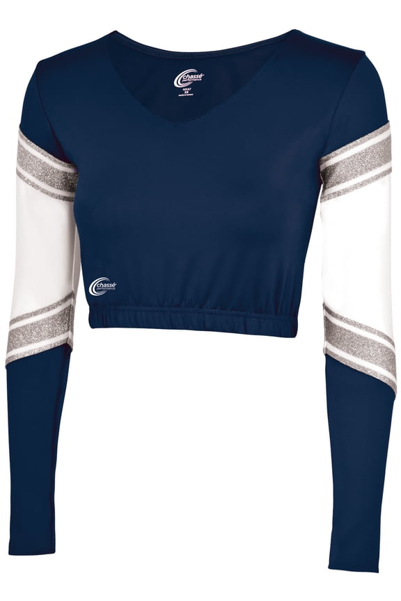 Chassé Womens' Performance Blaze Bodyliner Navy/White/Metallic Silver Adult X-Large