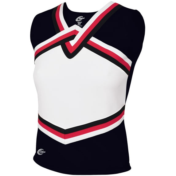 Chassé Womens' Sport Legacy Shell Top Black/White/Red Adult Large