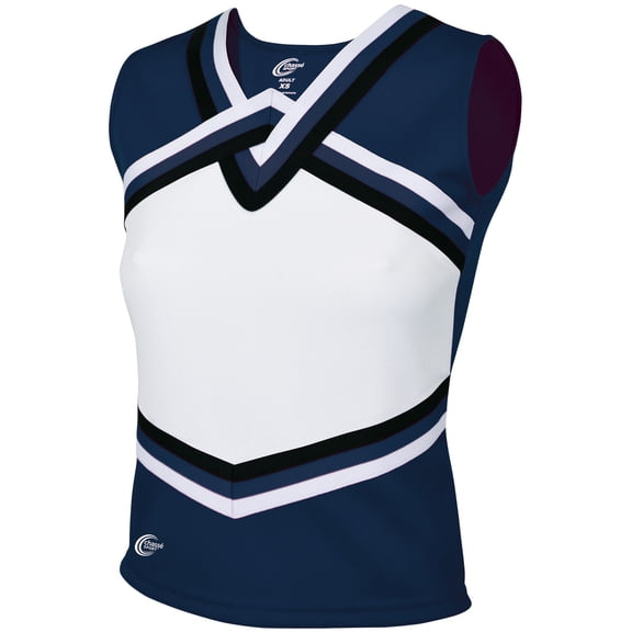 Chassé Girls' Sport Legacy Shell Top Navy/White/Black Youth Large
