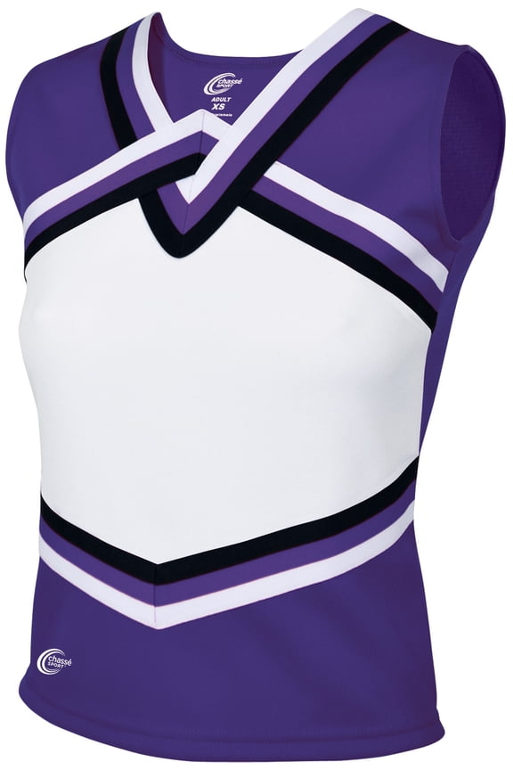 Chassé Womens' Sport Legacy Shell Top Purple/White/Black Adult Small