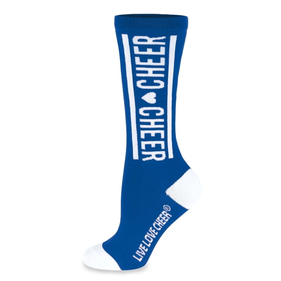 Chasse Knee-High Cheer Sock Roy/Wht Adult