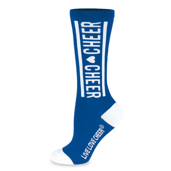 Chasse Knee-High Cheer Sock Roy/Wht Adult