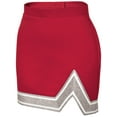 thumbnail image 1 of Chasse Womens' Blaze Skirt Red/White/Metallic Silver Adult X-Small Size - X-Small, 1 of 2