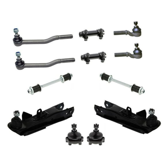 Chassis Control Arms Kit 12-Piece 86-08 for Nissan for D21/D22 Pick-Up RWD Hardbody