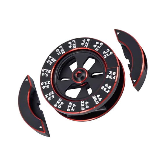 Chassis Droop Gauge Remote Control Chassis Sag Measurement Tool for Accurate Suspension Setup on 1/10 Scale Vehicle