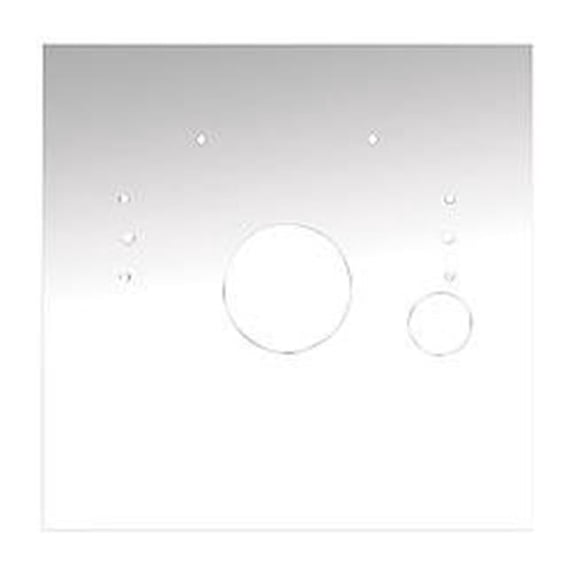 Chassis Engineering C-E3696 0.25 in. Chevy Aluminum Mid-Plate