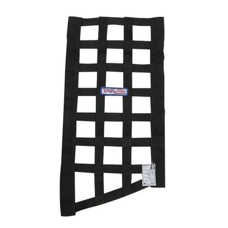 Chassis Engineering C-E4030 10.75 x 22 x 19 in. Funny Car Window Net, Black