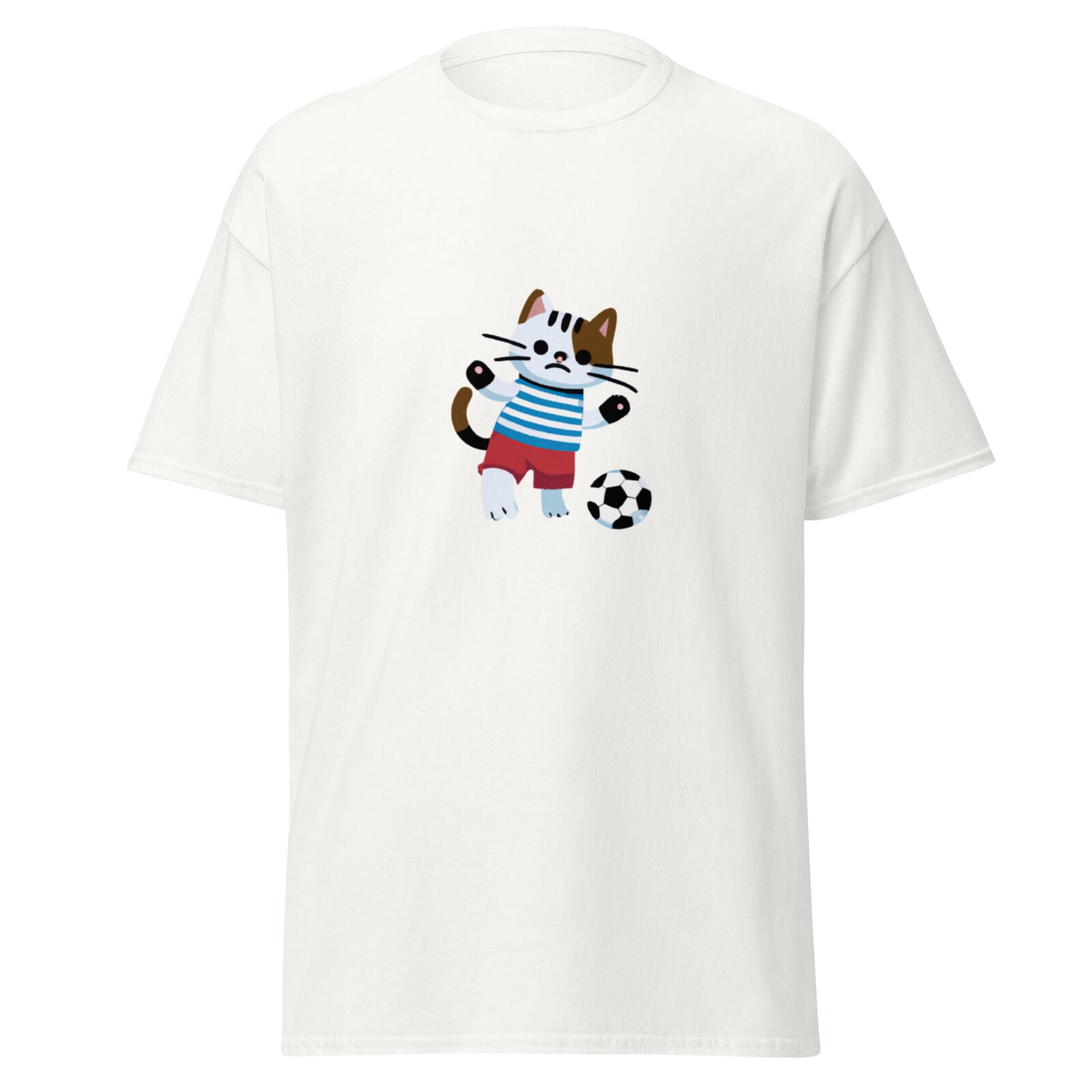 Chat Footballeur Mignon