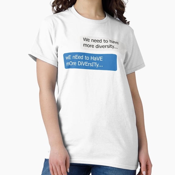 Chat Forced Diversity Memes Internet Culture Sarcastic Gaming Humor T-Shirt