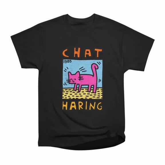 Chat Haring T-Shirt Tee Gift For Him Merch For Her Apparel For Friend
