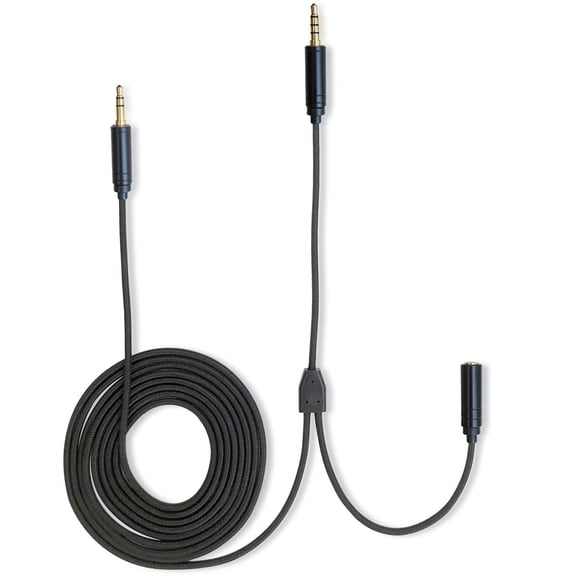Chat Link Cable Compatible with Elgato HD60,HD60S,HD60Pro, Party Chat Link Audio Adapter Cable Fit for PS4, PS5, Xbox One Chat