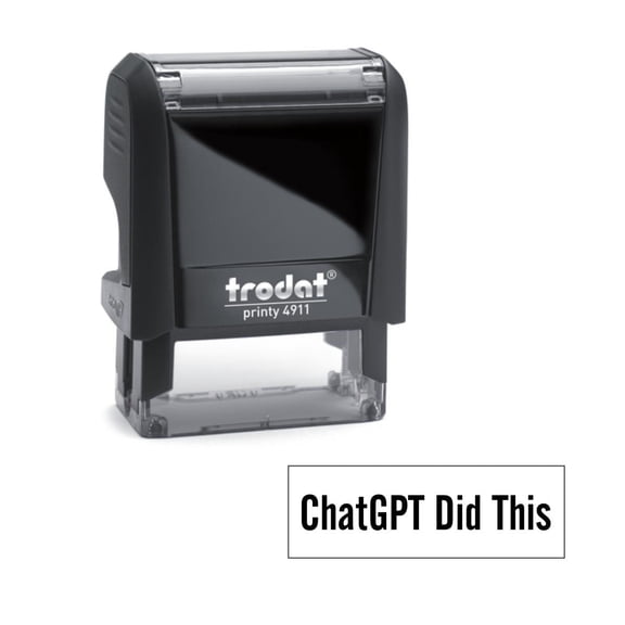 ChatGPT Did This Self-Inking Stamp Fun, Unique, Durable & Easy for Documents, Projects & More