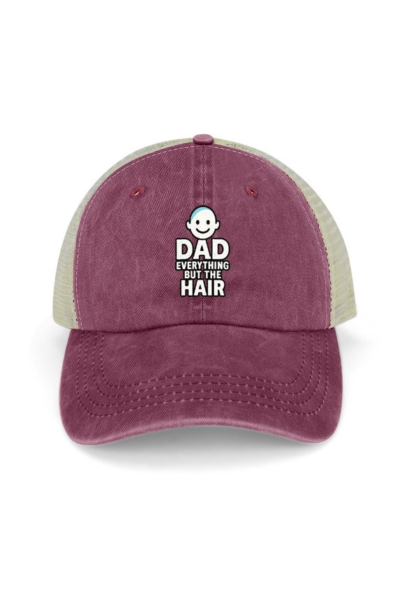 ChatGPT Image Jun 26, 2026, 11_55_50 AM Wine Red Baseball Cap for Men Women, Adjustable Snapback Hats Trucker Hat