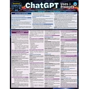 ChatGPT Uses & Prompts A Quickstudy Laminated Reference Guide, Paperback