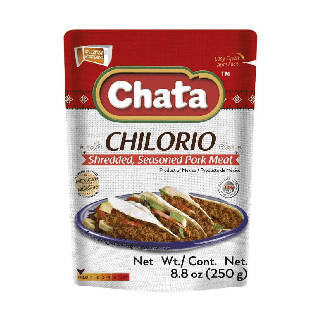 Chata Chilorio Pork Pouch, 8.8 oz, Pack of 1