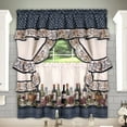 thumbnail image 1 of Chataeu Complete Kitchen Curtain Tier, Swag, Tiebacks & Valance Set - 24 in. Long, 1 of 1