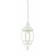 thumbnail image 1 of Chateau 1-Light Textured White Hanging Light, 1 of 5