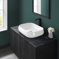 thumbnail image 1 of Chateau 22 Square Ceramic Vessel Sink, 1 of 9
