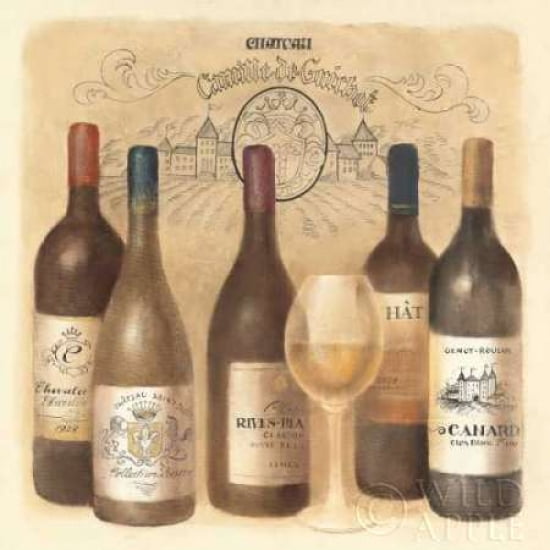 Chateau Blanc Canvas Art - Albena Hristova (24 x 24)