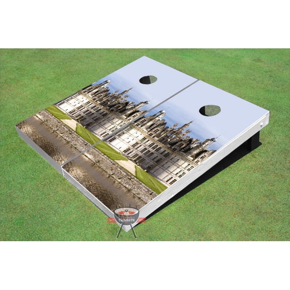 Chateau Castle #3 Themed Cornhole Boards