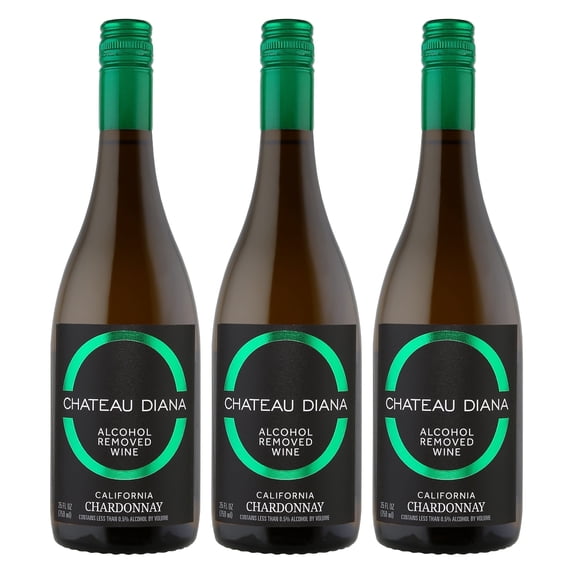 Chateau Diana Zero Alcohol California Chardonnay - 3 Pack
