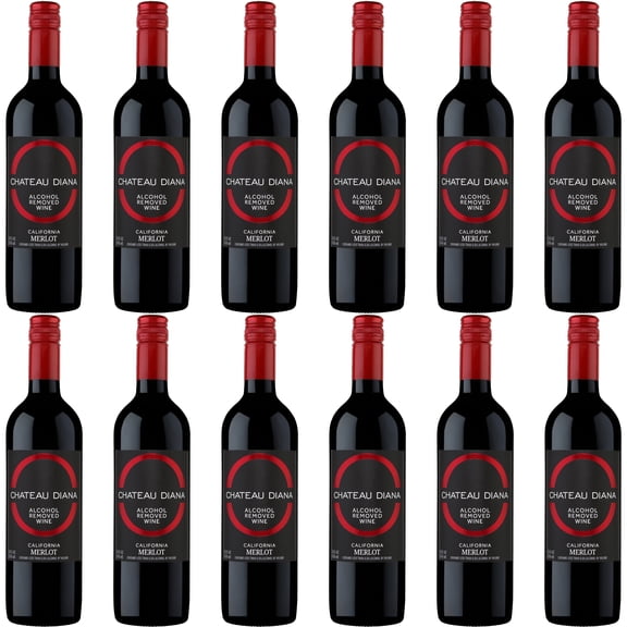 Chateau Diana Zero Alcohol California Merlot - 12 Pack