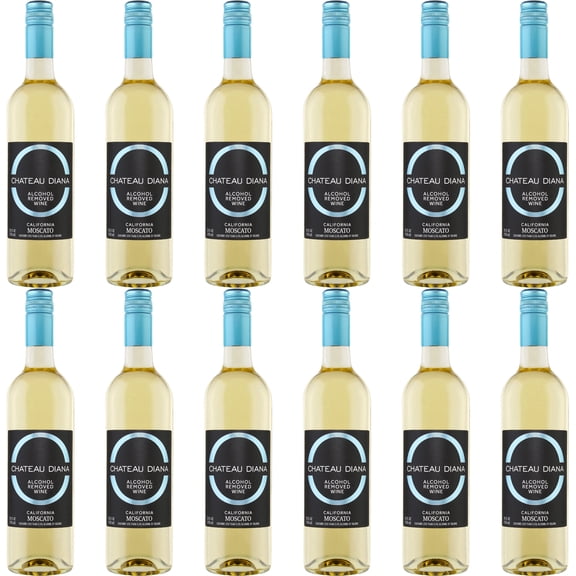 Chateau Diana Zero Alcohol California Moscato - 12 Pack