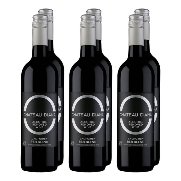 Chateau Diana Zero Alcohol California Red Blend - 6 Pack