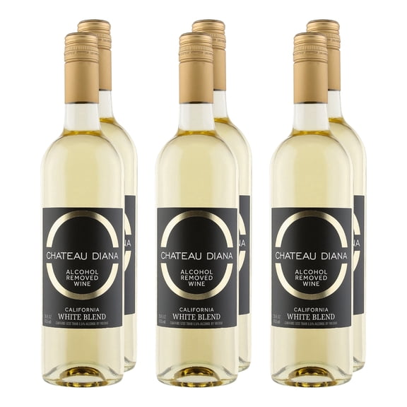 Chateau Diana Zero Alcohol California White Blend - 6 Pack