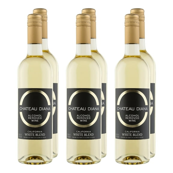 Chateau Diana Zero Alcohol White Blend - 6 Pack