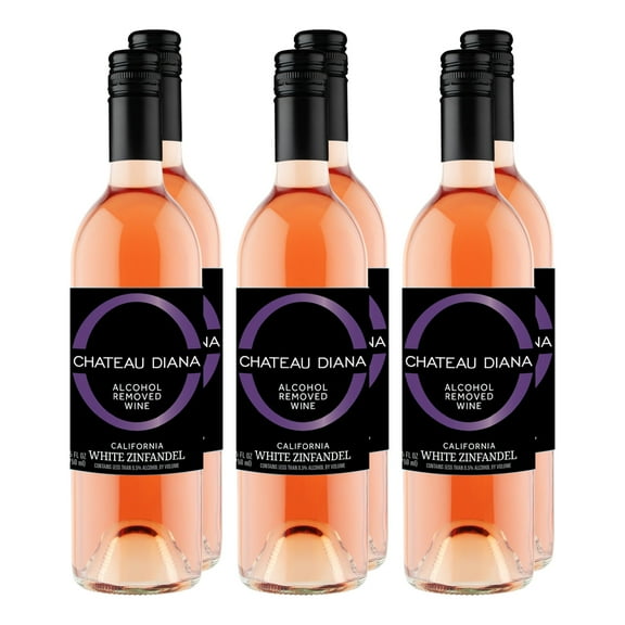 Chateau Diana Zero Alcohol White Zinfandel - 6 Pack