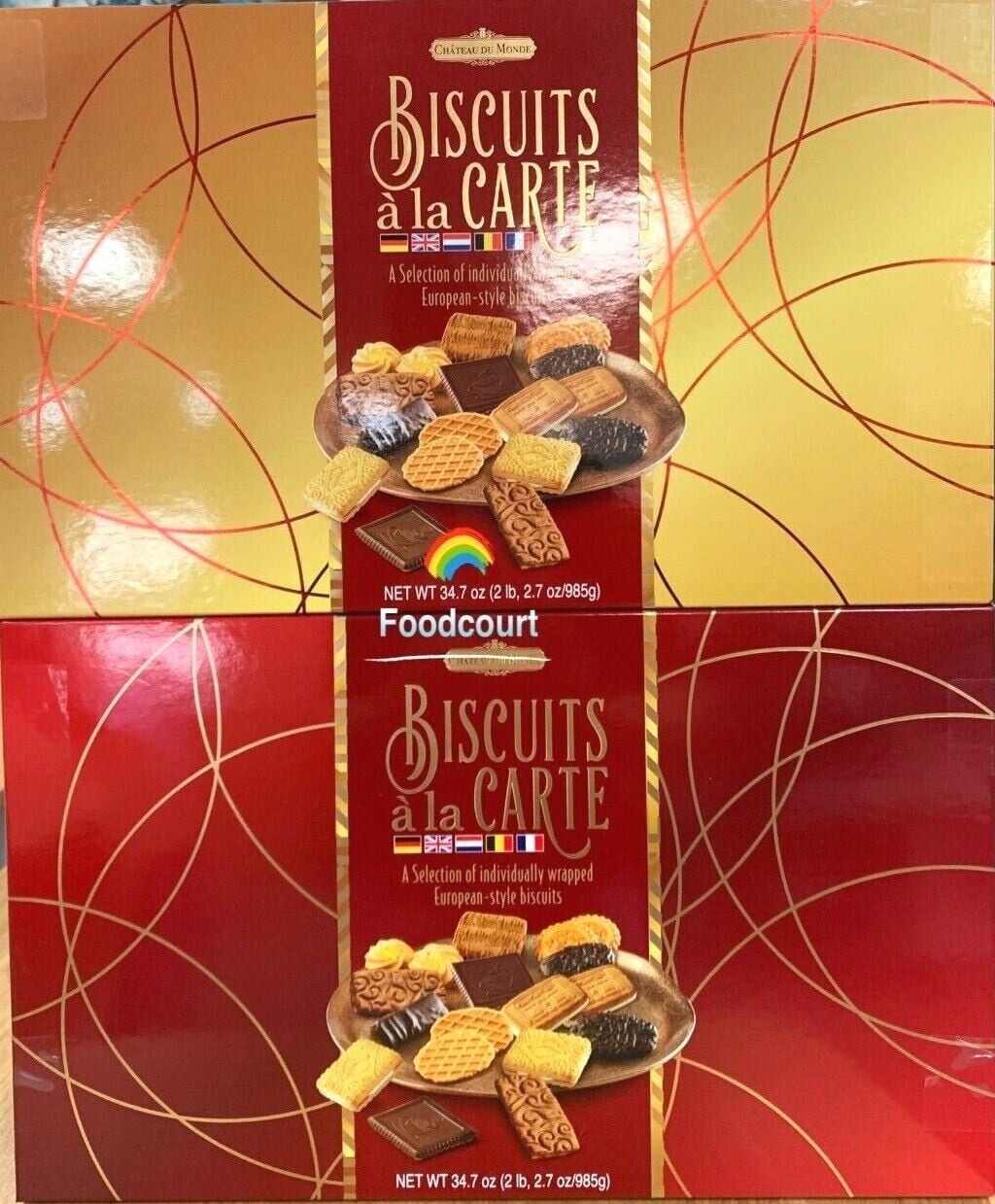 Chateau Du Monde Biscuits A La Carte European Assortment Cookie Gift