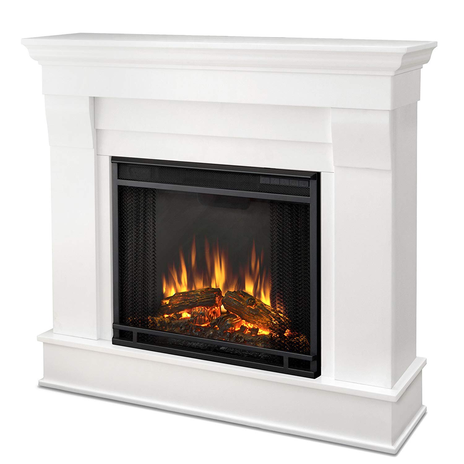 Chateau Electric Fireplace in White by Real Flame - Walmart.com