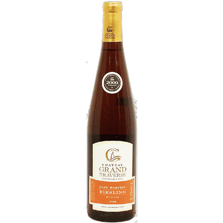 Chateau Grand Traverse Riesling 750ml, Late Harvest