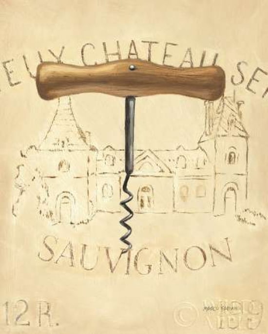 Chateau Nouveau Element IV Canvas Art - Marco Fabiano (24 x 30)
