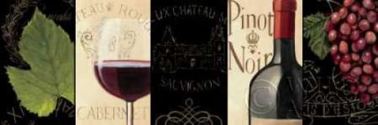 Chateau Nouveau Panel I Canvas Art - Marco Fabiano (8 x 24)