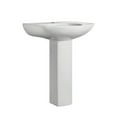 thumbnail image 1 of Chateau Pedestal Bathroom Sink Round Single Faucet Hole, 1 of 11