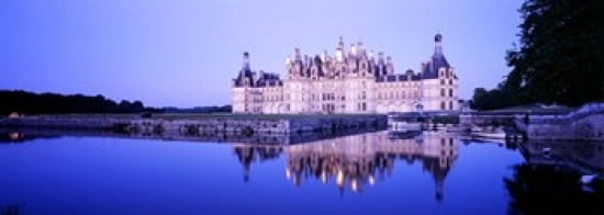 Chateau Royal De Chambord Loire Valley France Canvas Art - Panoramic Images (36 x 13)