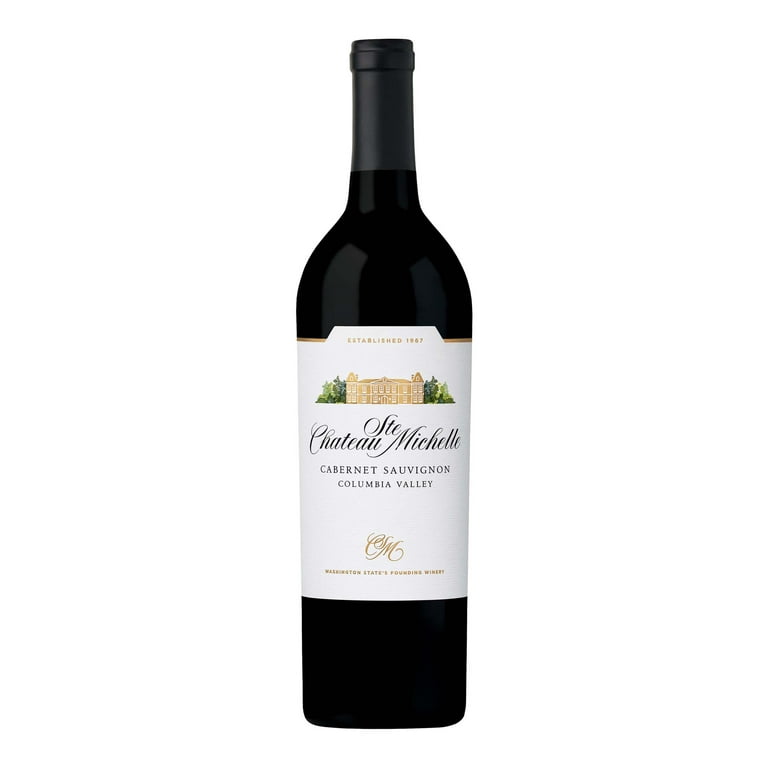 Chateau Ste. Michelle Columbia Valley Cabernet Sauvignon, Red Wine, 750 ml  Bottle, 13.5% ABV