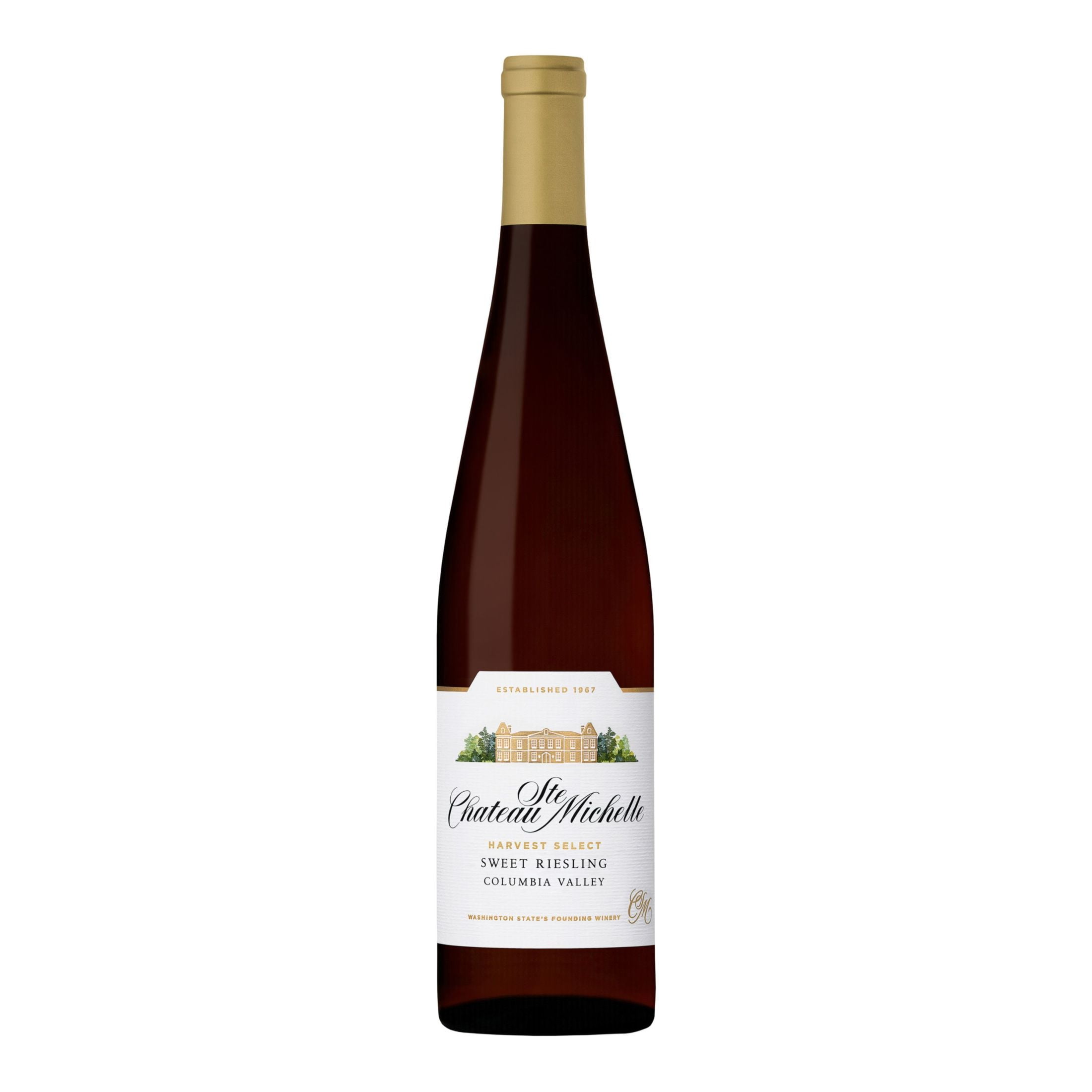 Chateau Ste. Michelle Columbia Valley Harvest Select Riesling White Wine, 750 ml Bottle, 10.5% ABV