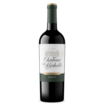 Chateau Ste. Michelle Merlot Washington Red Wine, 750 ml Bottle, 13.5% ABV