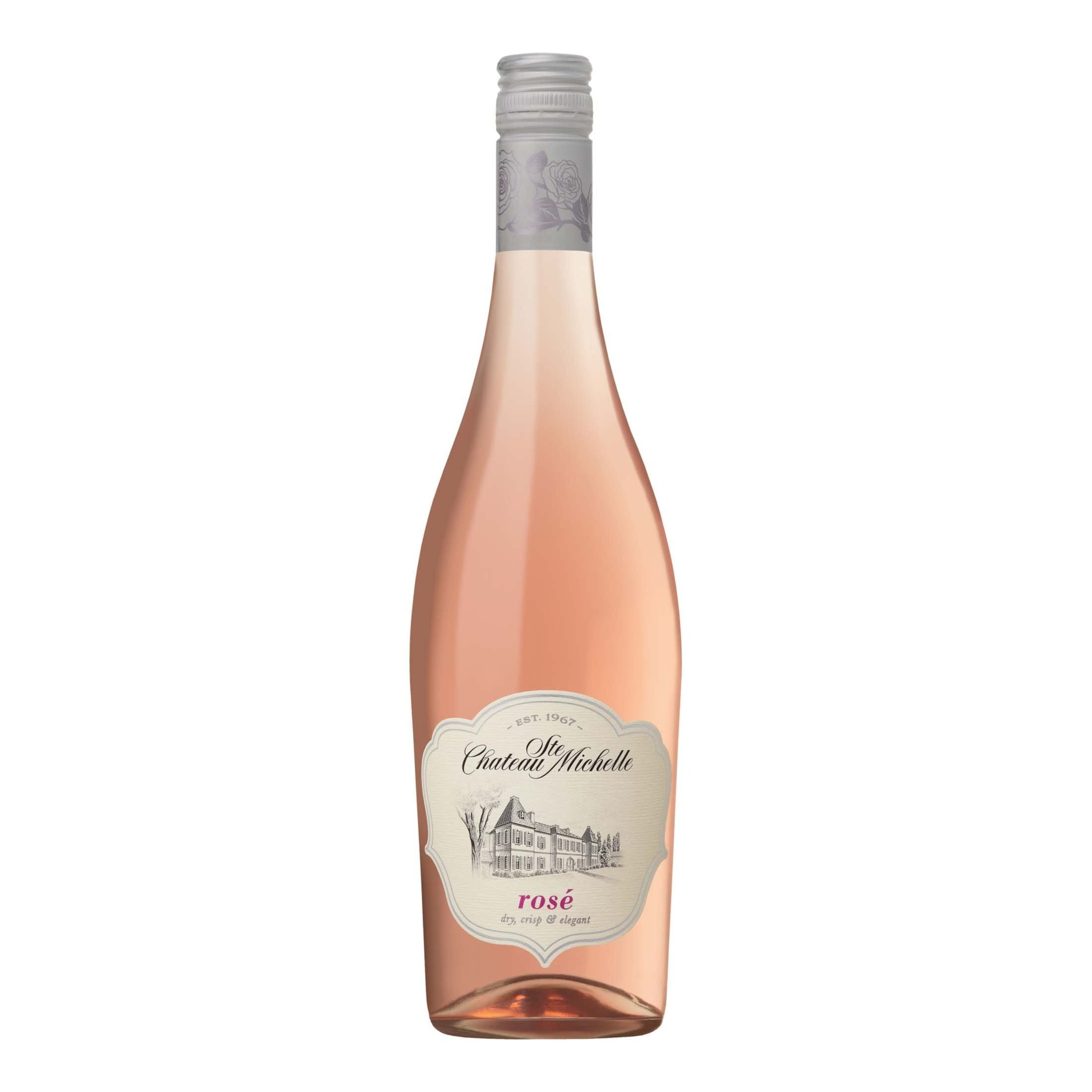 Chateau Ste. Michelle Columbia Valley Rose Wine, 750 ml Bottle, 13% ABV