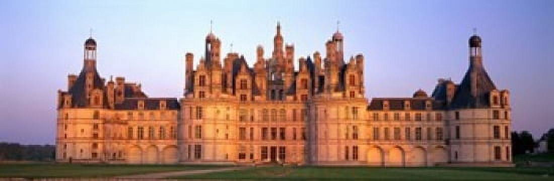 Chateau de Chambord (Chambord Chateau) Loir-et-Cher Loire Valley France Canvas Art - Panoramic Images (18 x 6)