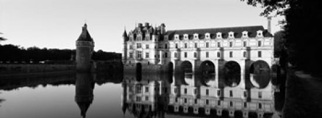 Chateau de Chenonceaux Loire Valley France Canvas Art - Panoramic Images (18 x 7)