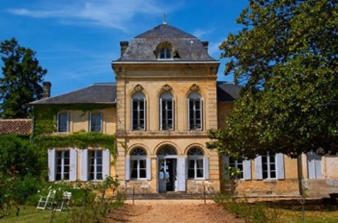 Chateau de Haux Premieres Bordeaux France Canvas Art - Per Karlsson DanitaDelimont (28 x 19)